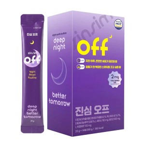 진심 오프 젤리 (20g 젤리스틱 14포 입) 1케이스