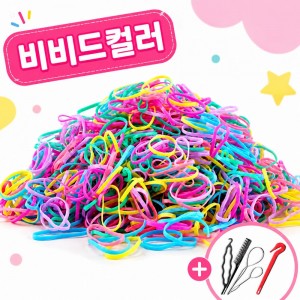 키워드명 : 안아픈 머리끈 2000개 대용량 세트 제품명 : 안아픈 머리끈 2000개 대용량 세트 스프링 헤어끈 고무줄 헤어 스타일링 4종 세트 머리끈 제거 도구 포함
